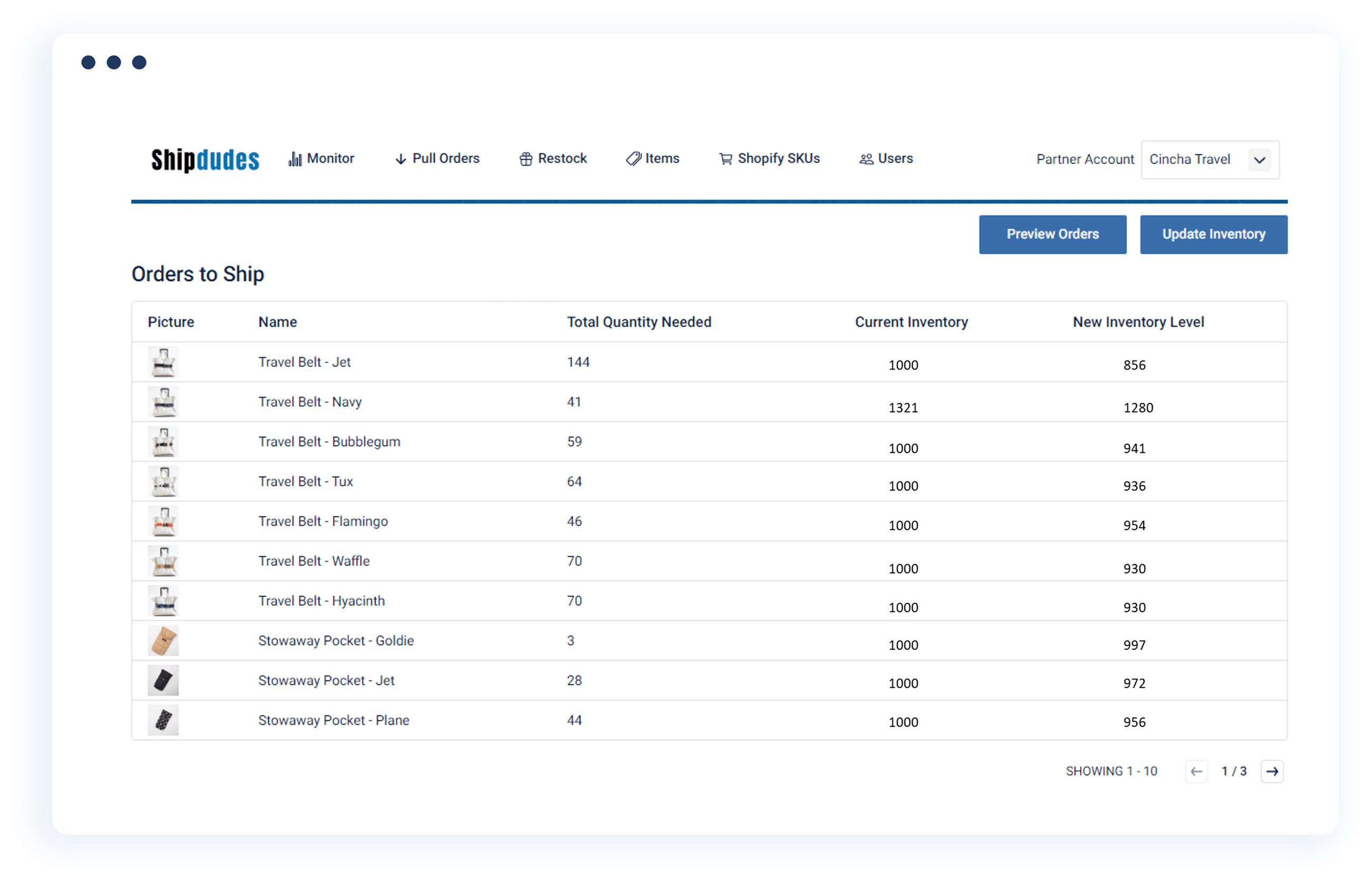 Custom Inventory Management App